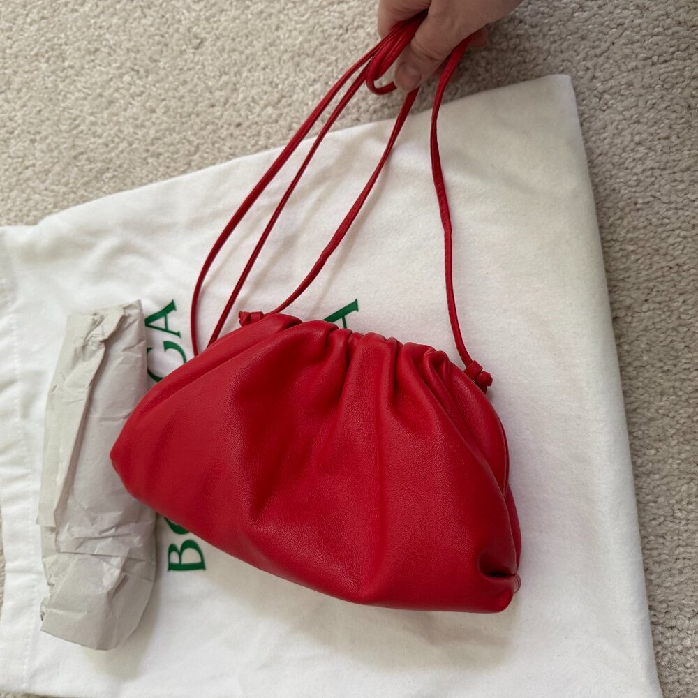 Bottega Veneta Mini Pouch - Red